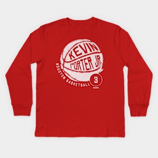 Kevin Porter Jr. Houston Basketball Kids Long Sleeve T-Shirt